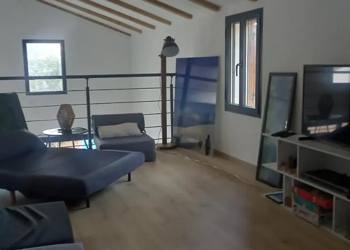 Maison Neuve Vue Imprenable Piscine Et 度假居 卡伦扎纳